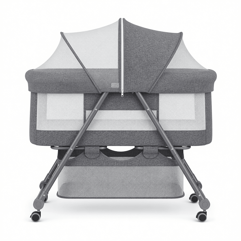 Kool Baby Bassinet Crib with Canopy