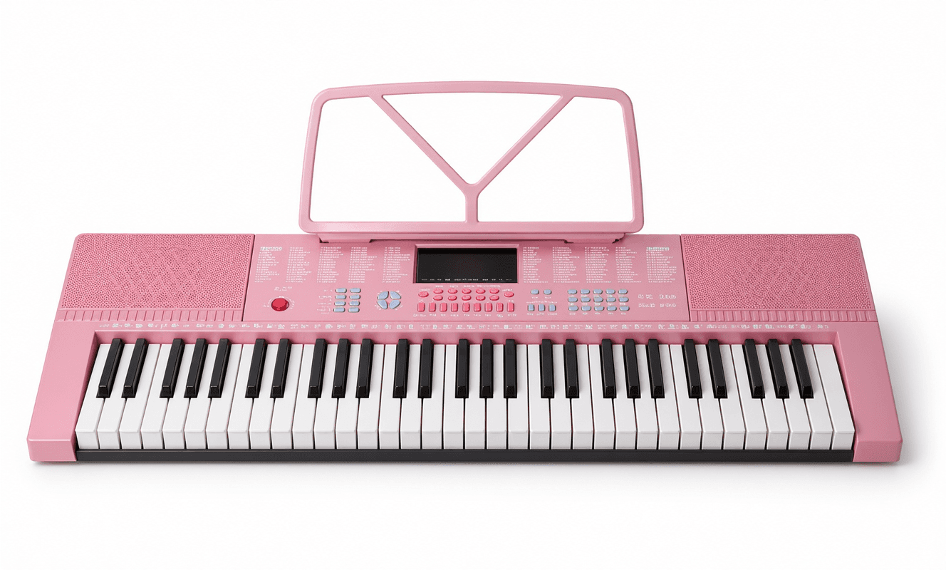 Pink Kids Electronic Keyboard Piano
