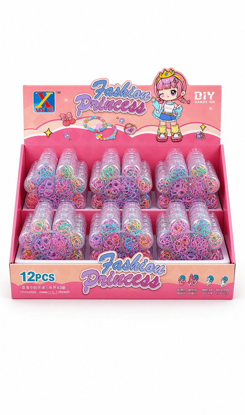 Fashion Princess DIY Bracelet Kit 12pcs