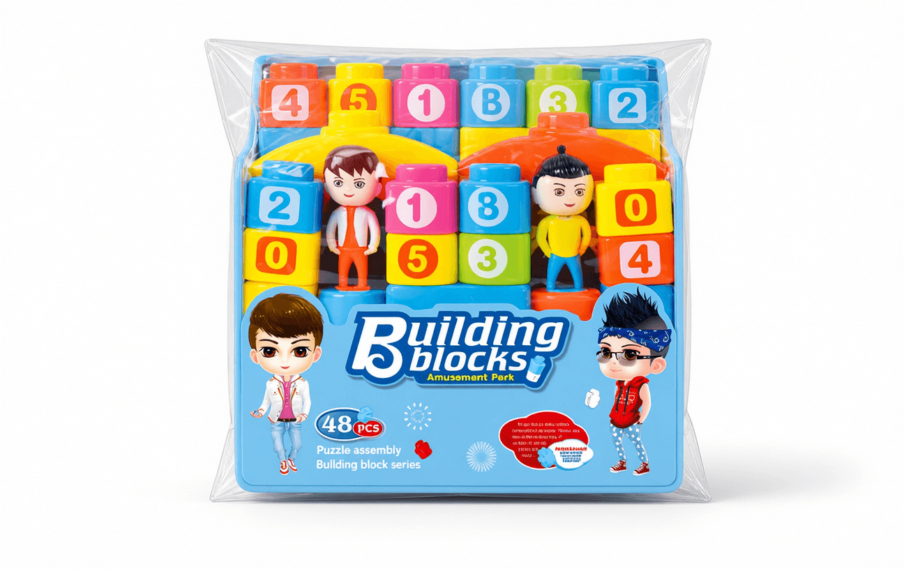 Amusement Park Building Blocks Set 48pcs