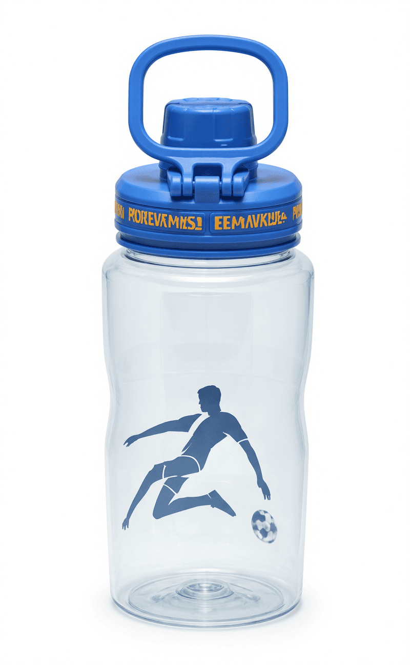 Kids Football Water Bottle 1L