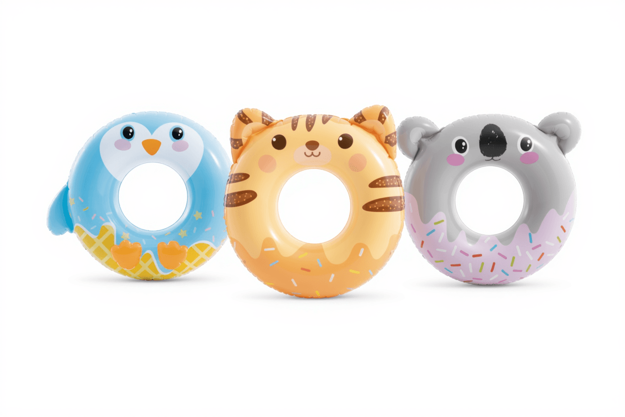 INTEX Animal Donut Swim Rings Set