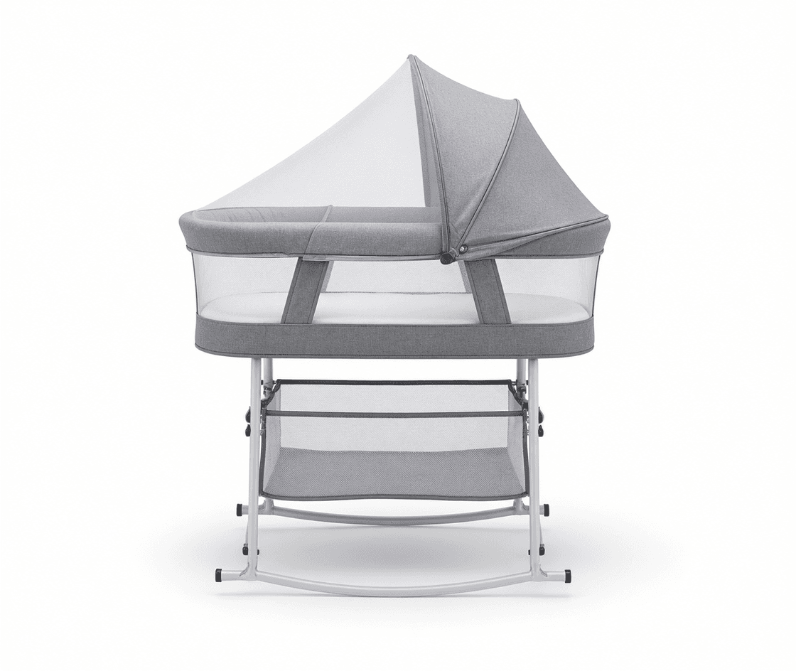 Rocking Bassinet with Canopy