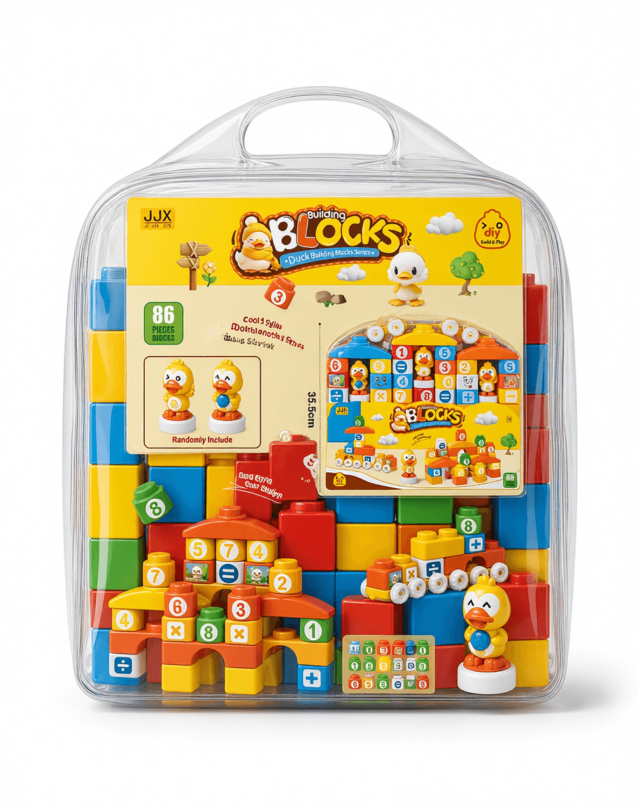 JJX Duck Building Blocks Set 86pcs