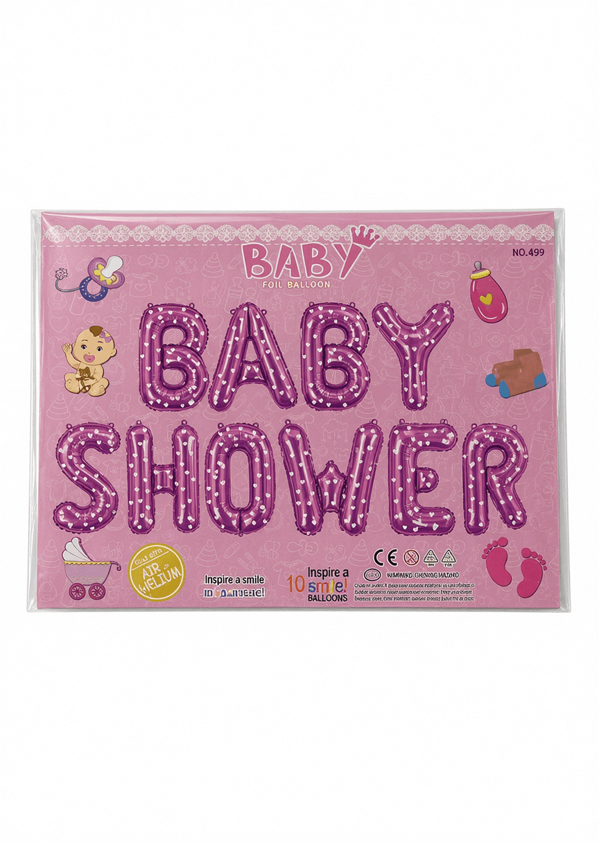 Baby Shower Foil Balloon Set
