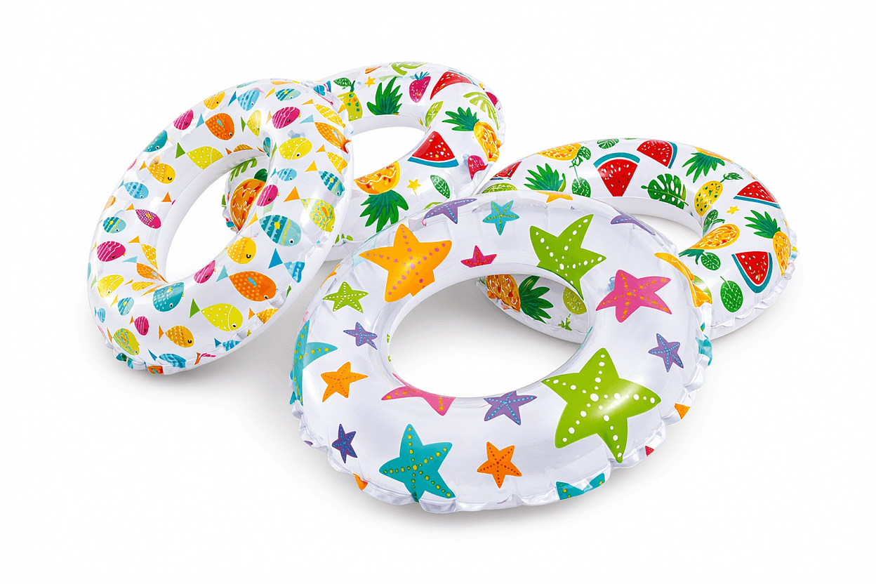 INTEX Kids Inflatable Swim Rings Set
