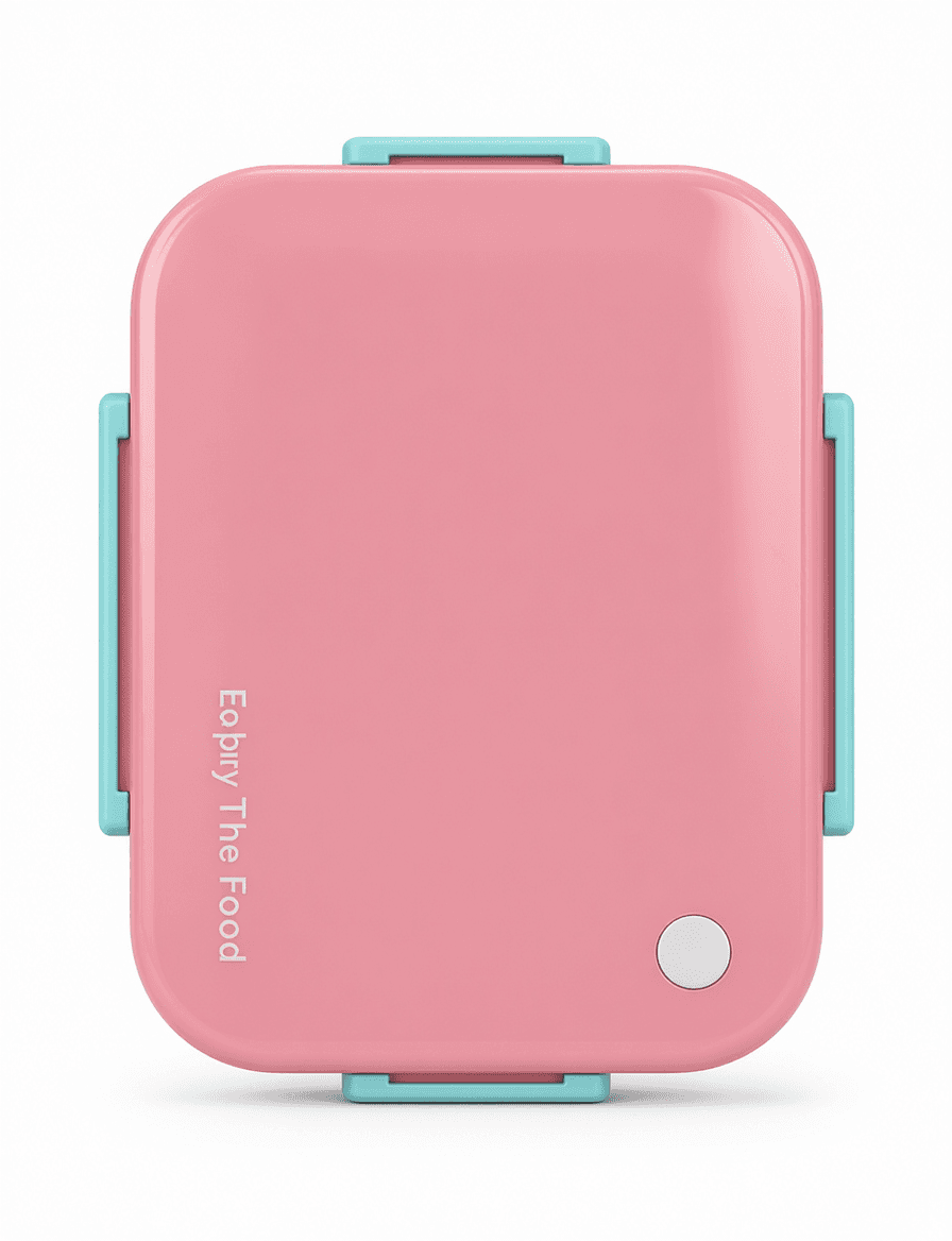 Pink 720ml Kids Lunch Box