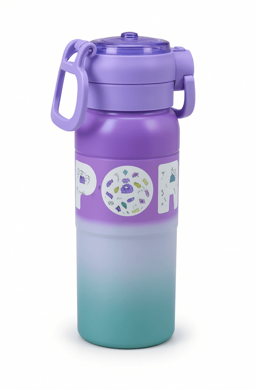 Purple Ombre Kids Water Bottle 1.0L