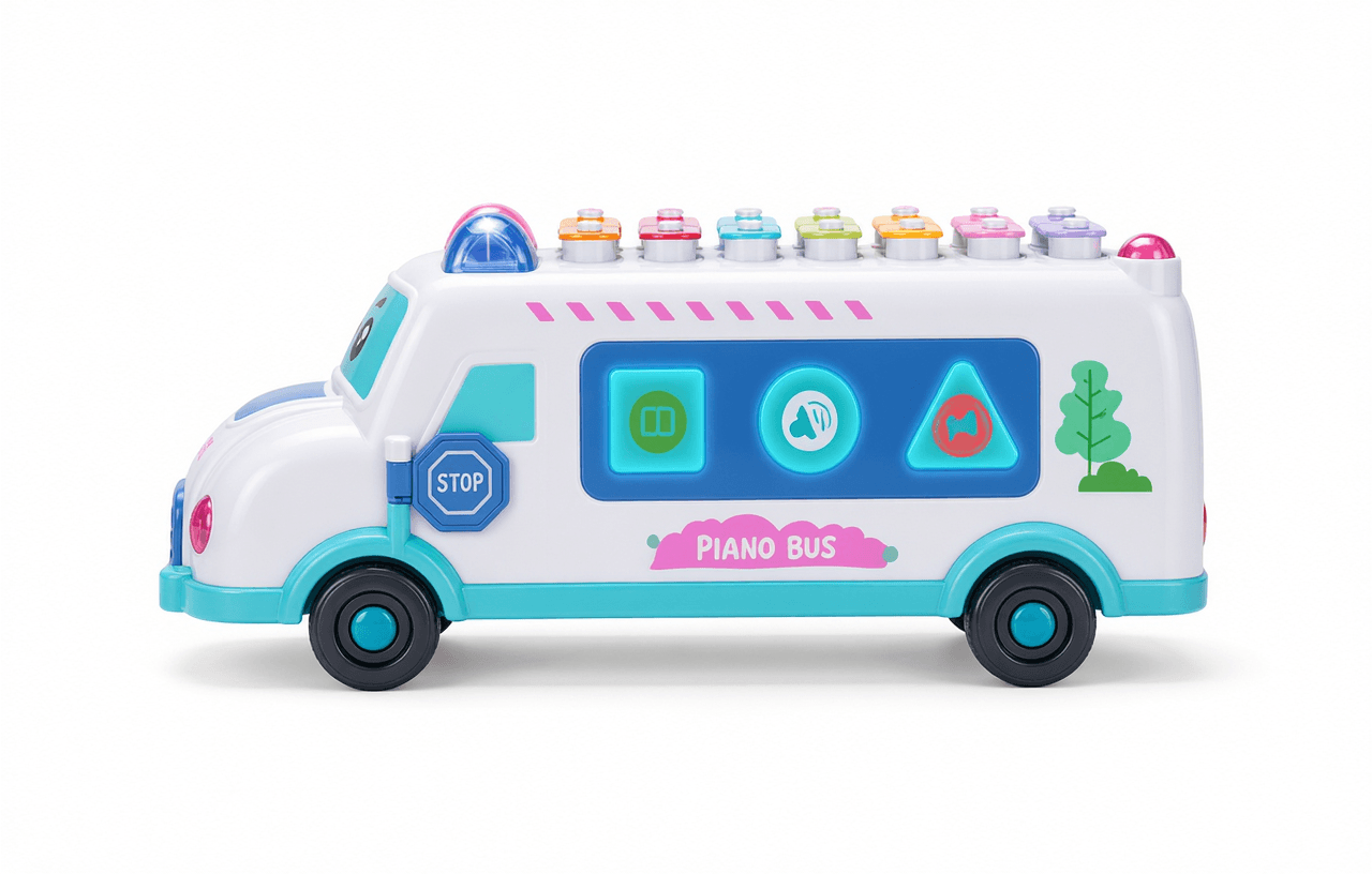 Piano Bus Musical Toy