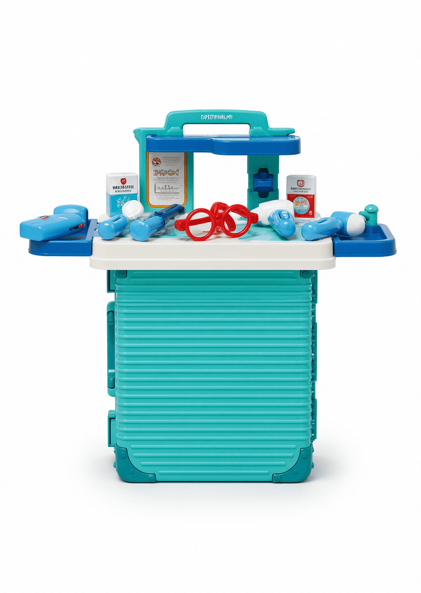 Kids Doctor Play Set Suitcase