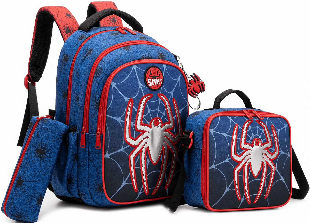 Spider-Man 17-Inch Backpack 3-Piece Set