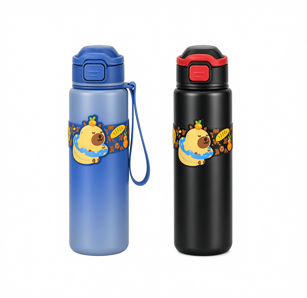 Kids Capybara Water Bottle