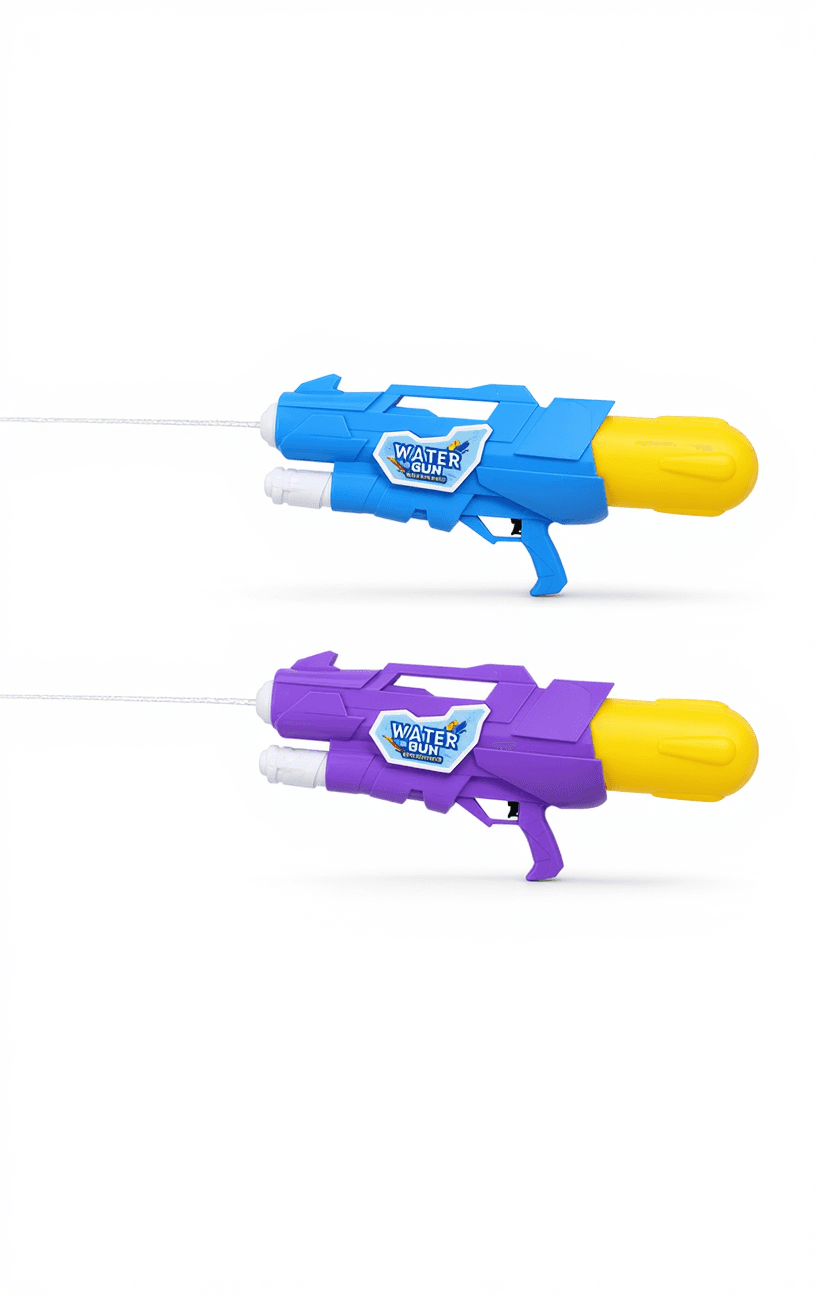 Kids Water Guns Set (Blue & Purple)